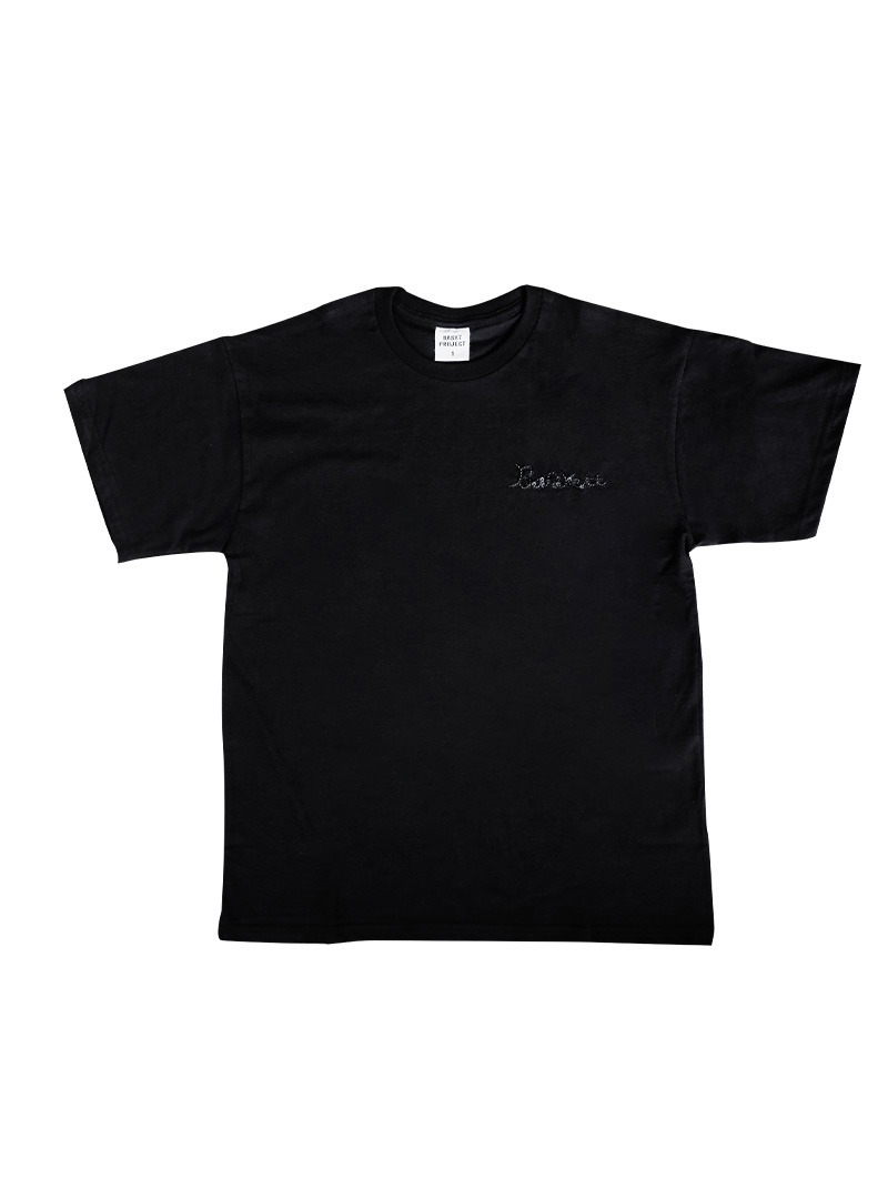Spangle T-shirt by BASKT PROJECT (Black Spangle)